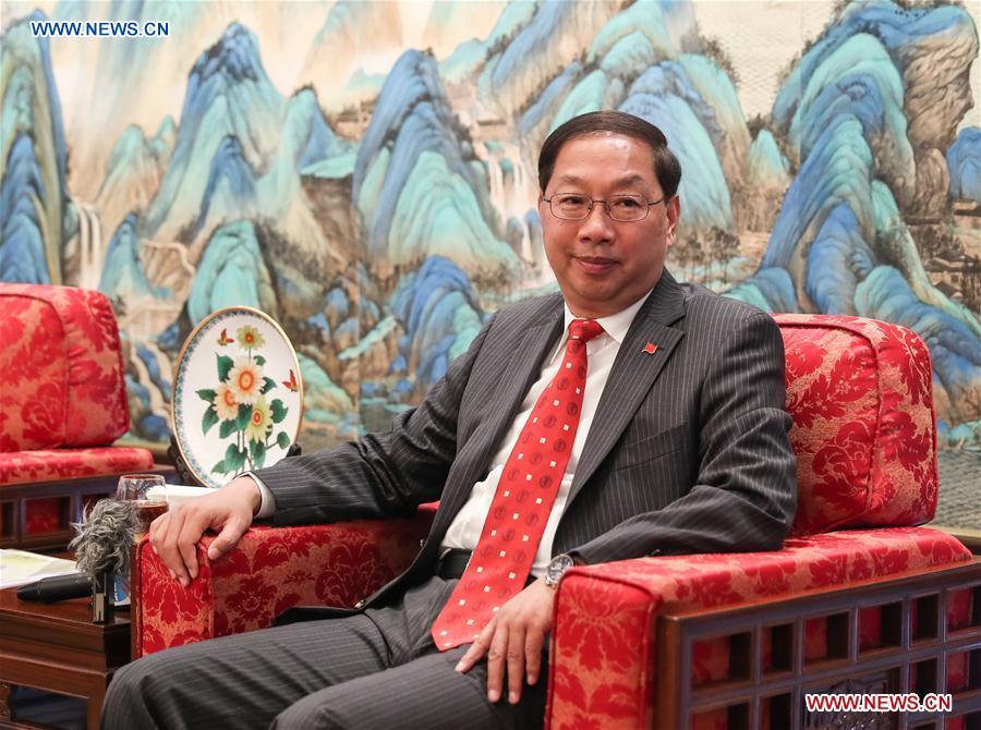 GERMANY-BERLIN-CHINESE AMBASSADOR-INTERVIEW