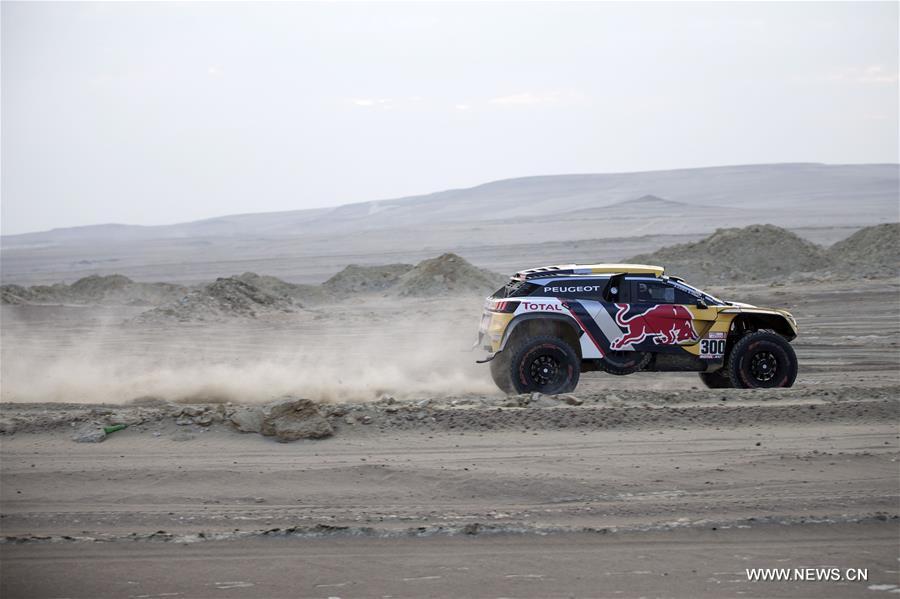 (SP)PERU-PISCO-DAKAR RALLY-STAGE 2