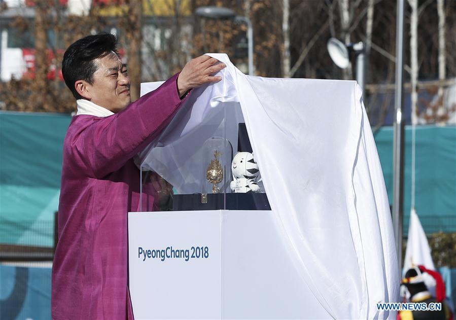 (SP)OLY-SOUTH KOREA-PYEONGCHANG-CHINESE DELEGATION-TEAM WELCOME CEREMONY