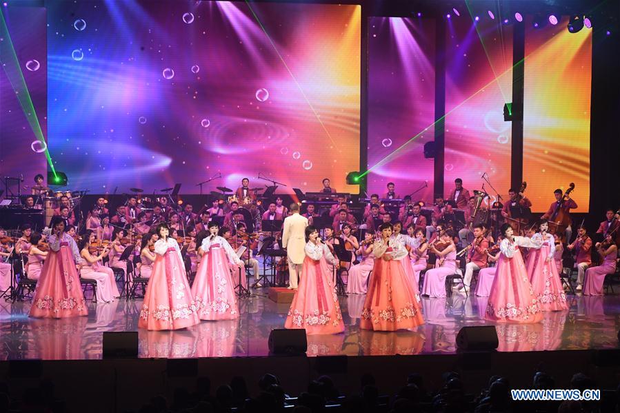 SOUTH KOREA-GANGNEUNG-DPRK-SAMJIYON ORCHESTRA-PERFORMANCE