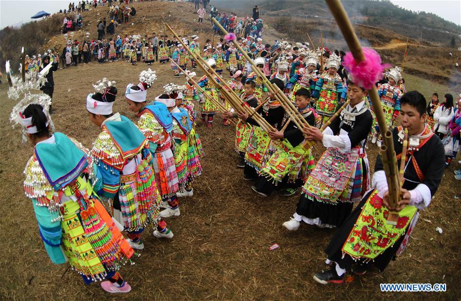 #CHINA-GUIZHOU-MIAO ETHNIC GROUP-TIAOYUE (CN)