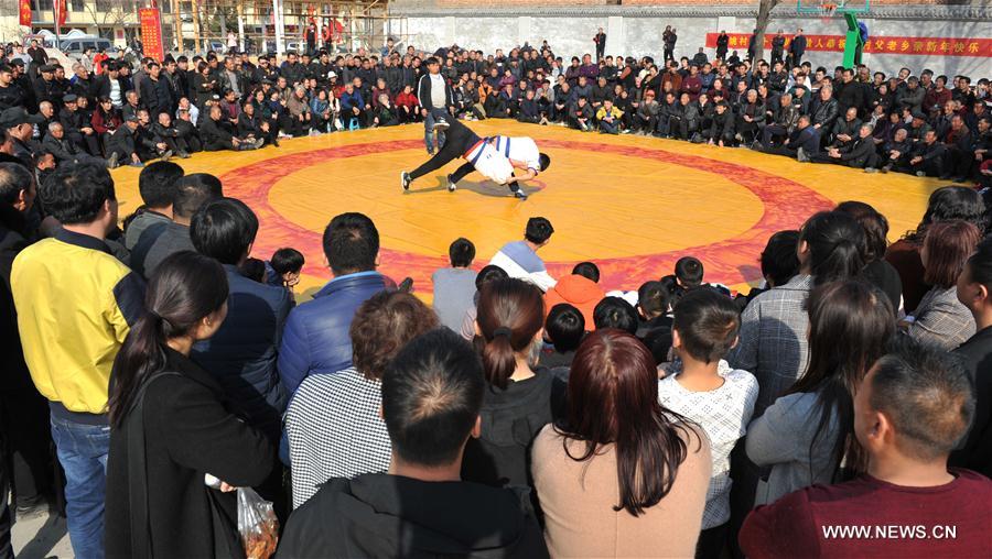 #CHINA-SHANXI-FOLK SPORT-WRESTLING (CN)