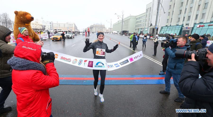 BELARUS-MINSK-WOMEN'S DAY-"BEAUTY RUN" 