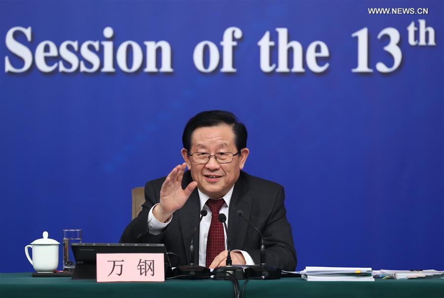 (TWO SESSIONS)CHINA-BEIJING-NPC-PRESS CONFERENCE-INNOVATIVE COUNTRY (CN)