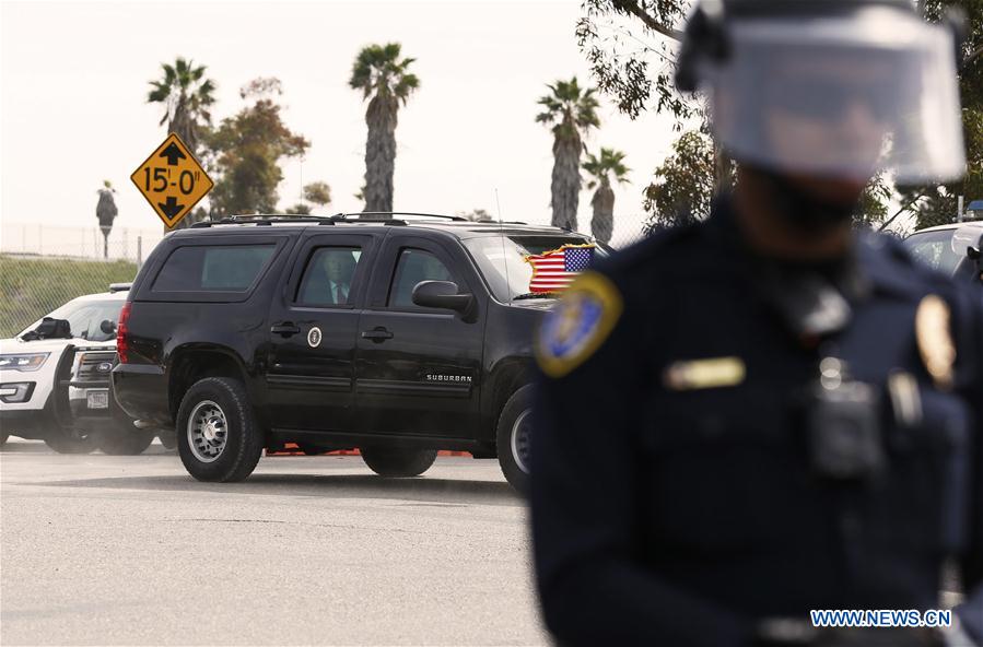 U.S.-SAN DIEGO-TRUMP-BORDER WALL PROTOTYPES-INSPECTION