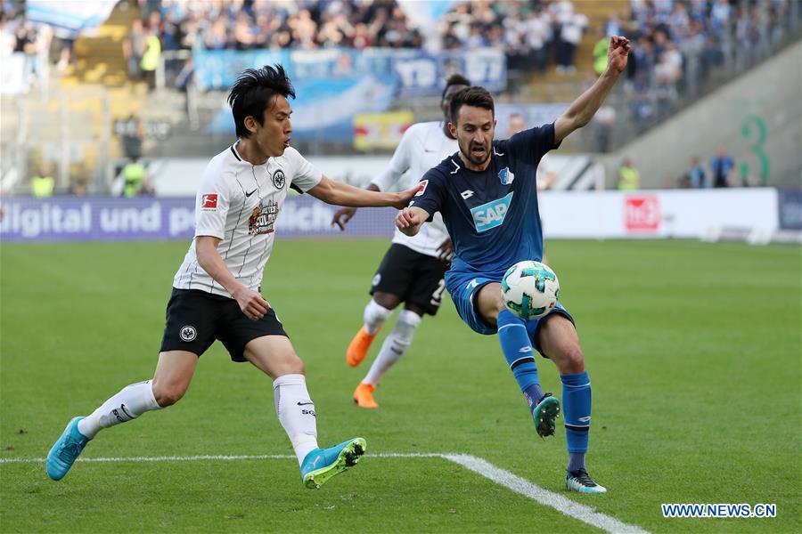 (SP)GERMANY-FRANKFURT-BUNDESLIGA-FRANKFURT VS HOFFENHEIM