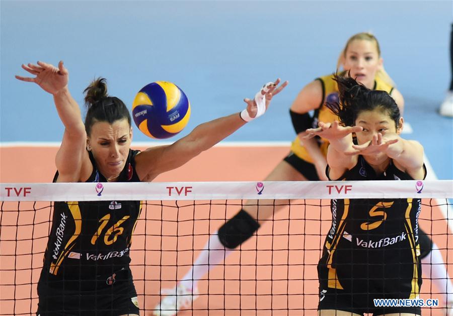 (SP)TURKEY-ISTANBUL-VOLLEYBALL-TURKISH WOMEN LEAGUE-FINALS