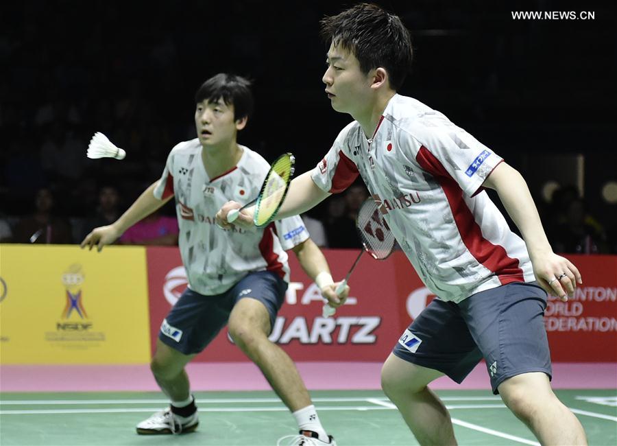 (SP)THAILAND-BANGKOK-BADMINTON-THOMAS CUP-FINAL