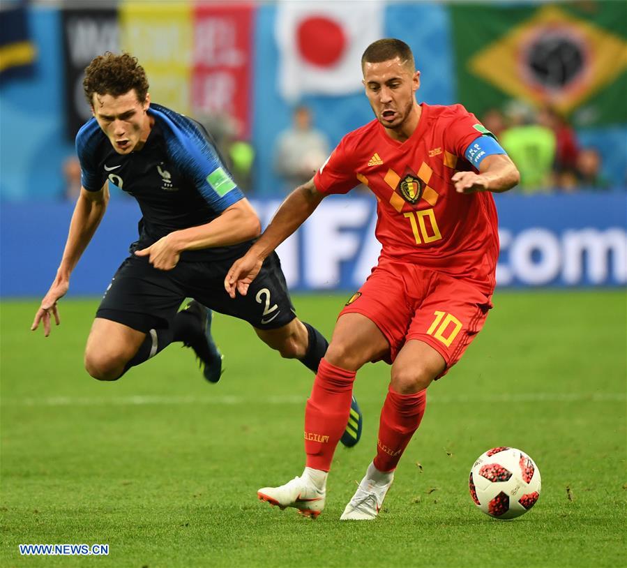 (SP)RUSSIA-SAINT PETERSBURG-2018 WORLD CUP-SEMIFINAL-FRANCE VS BELGIUM