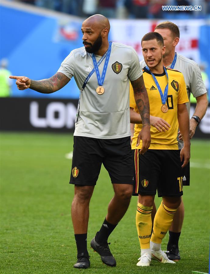 (SP)RUSSIA-SAINT PETERSBURG-2018 WORLD CUP-THIRD PLACE-ENGLAND VS BELGIUM 