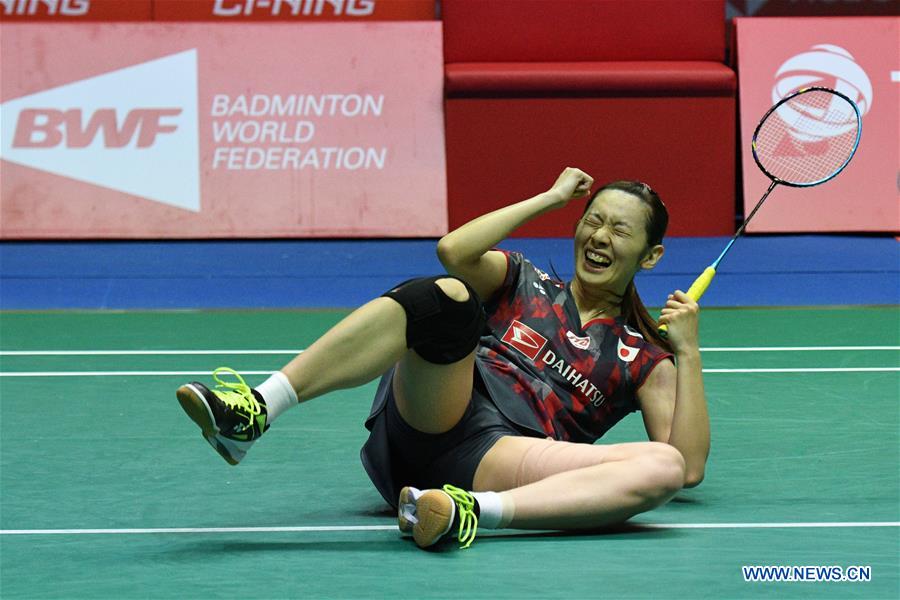 (SP)SINGAPORE-BADMINTON-SINGAPORE OPEN-WOMEN'S SINGLE-FINAL