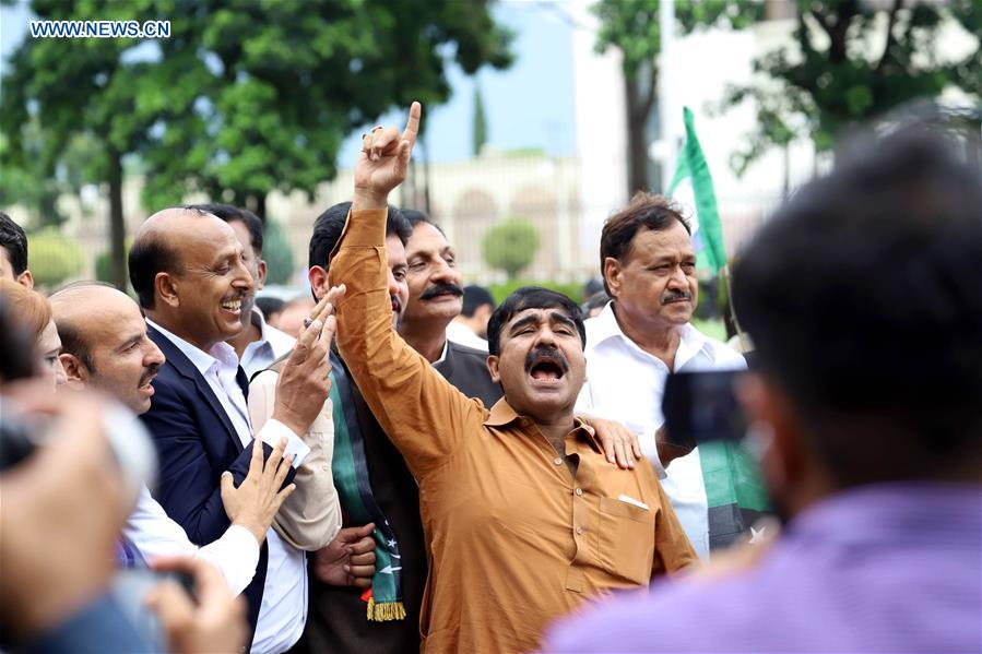 PAKISTAN-ISLAMABAD-PROTEST