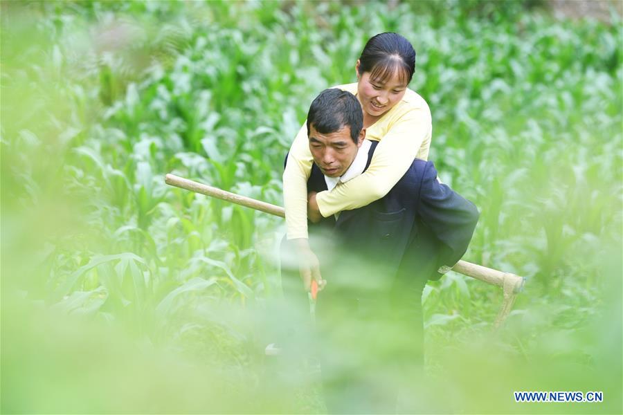 CHINA-CHONGQING-DISABLED FEMALE FARMER (CN)