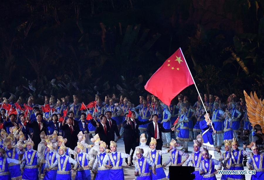 (SP)INDONESIA-JAKARTA-ASIAN GAMES-OPENING CEREMONY