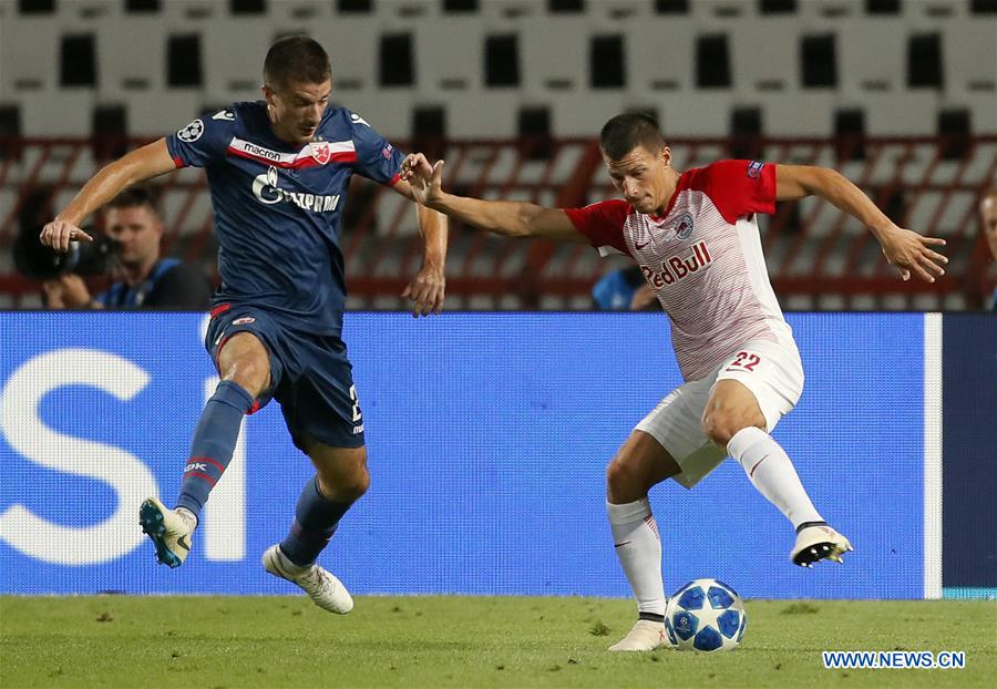 (SP)SERBIA-BELGRADE-FOOTBALL-UEFA-QUALIFICATION-CRVENA ZVEZDA VS SALZBURG