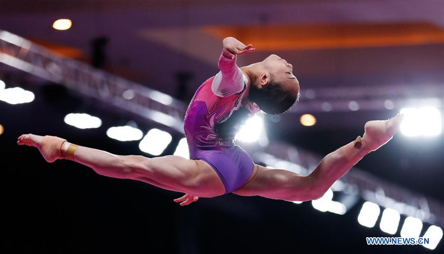 (SP)INDONESIA-JAKARTA-ASIAN GAMES-ARTISTIC GYMNASTICS