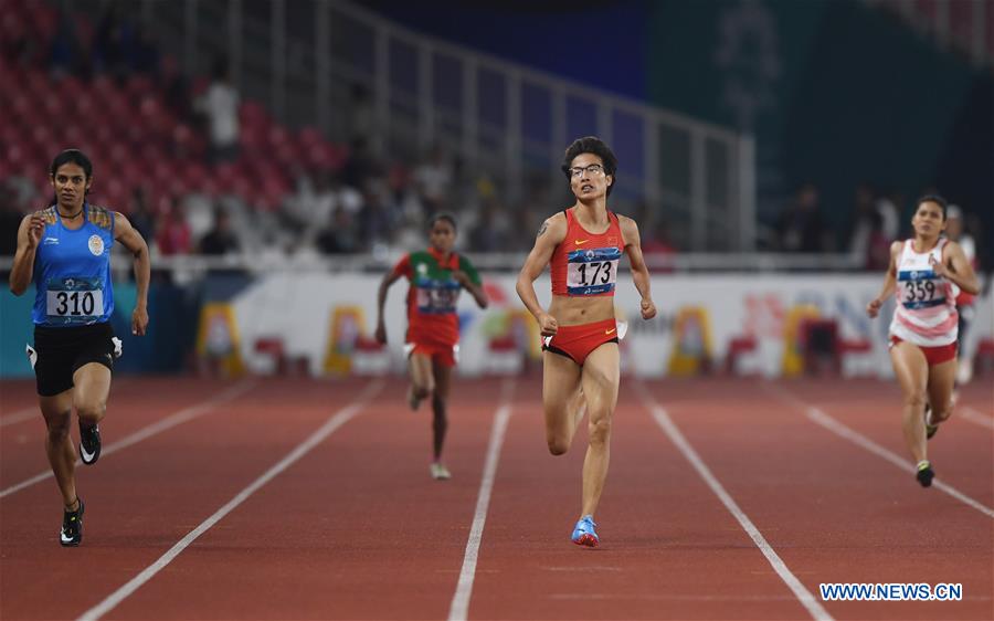 (SP)INDONESIA-JAKARTA-ASIAN GAMES-ATHLETICS-WOMEN'S 400M QUALIFICATION