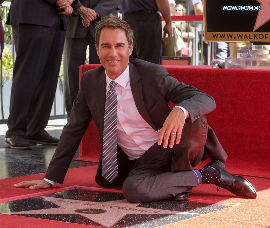 U.S.-LOS ANGELES-ERIC MCCORMACK-STAR HONORING CEREMONY