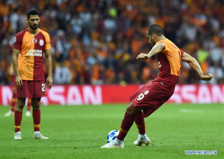 (SP)TURKEY-ISTANBUL-SOCCER-UEFA CHAMPIONS LEAGUE-GALATASARAY VS LOKOMOTIV MOSCOW