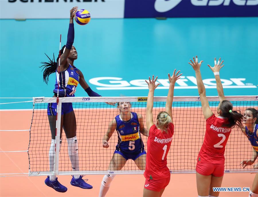 (SP)JAPAN-SAPPORO-VOLLEYBALL-WOMEN'S WORLD CHAMPIONSHIP-ITALY VS BULGARIA