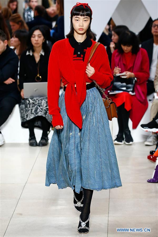 FRANCE-PARIS-FASHION WEEK-MIU MIU