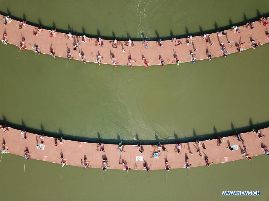 #CHINA-JIANGSU-SIHONG COUNTY-FISHING COMPETITION (CN)