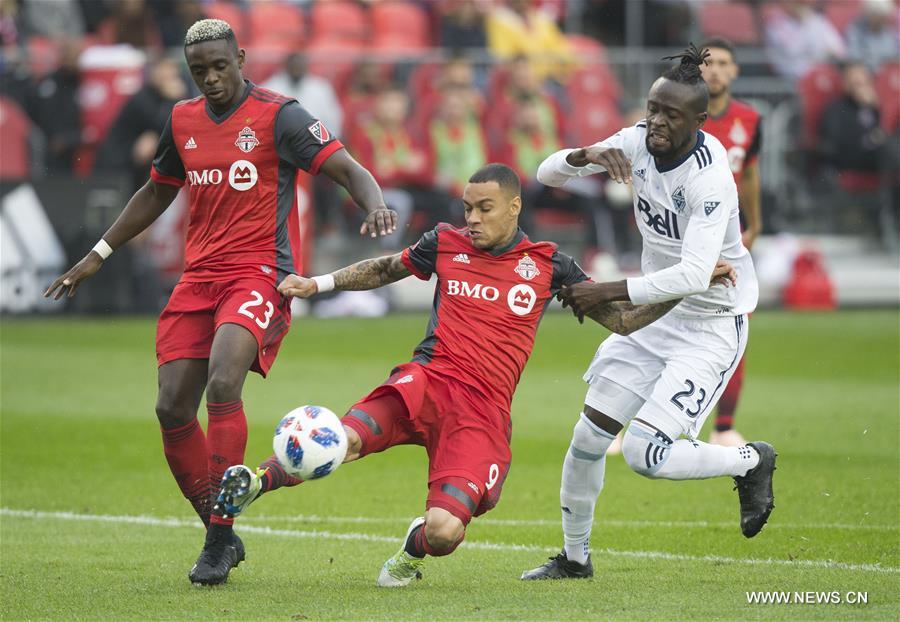 (SP)CANADA-TORONTO-SOCCER-MLS-TORONTO FC VS VANCOUVER WHITECAPS FC