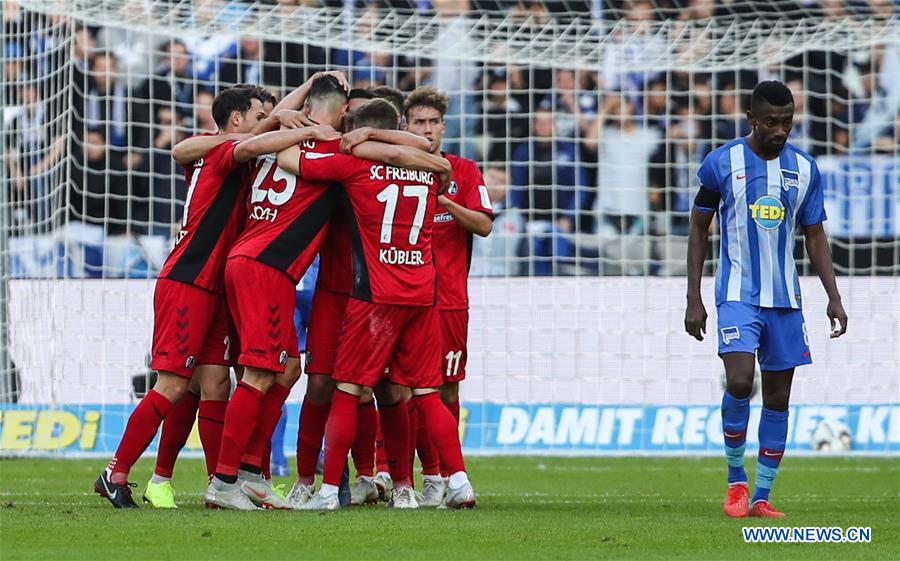 (SP)GERMANY-BERLIN-SOCCER-BUNDESLIGA-HERTHA VS FREIBURG