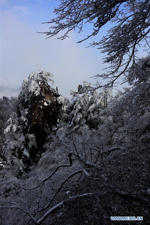 #CHINA-ANHUI-HUANGSHAN MOUNTAIN-SNOW-SCENERY (CN)