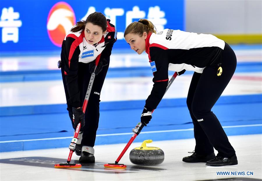 (SP)CHINA-XINING-CURLING-INTERNATIONAL CURLING ELITE 2018-SEMIFINAL(CN)