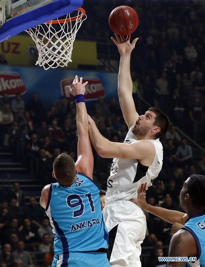 (SP)SERBIA-BELGRADE-BASKETBALL-EUROCUP-QUALIFIER-PARTIZAN VS ANKARA