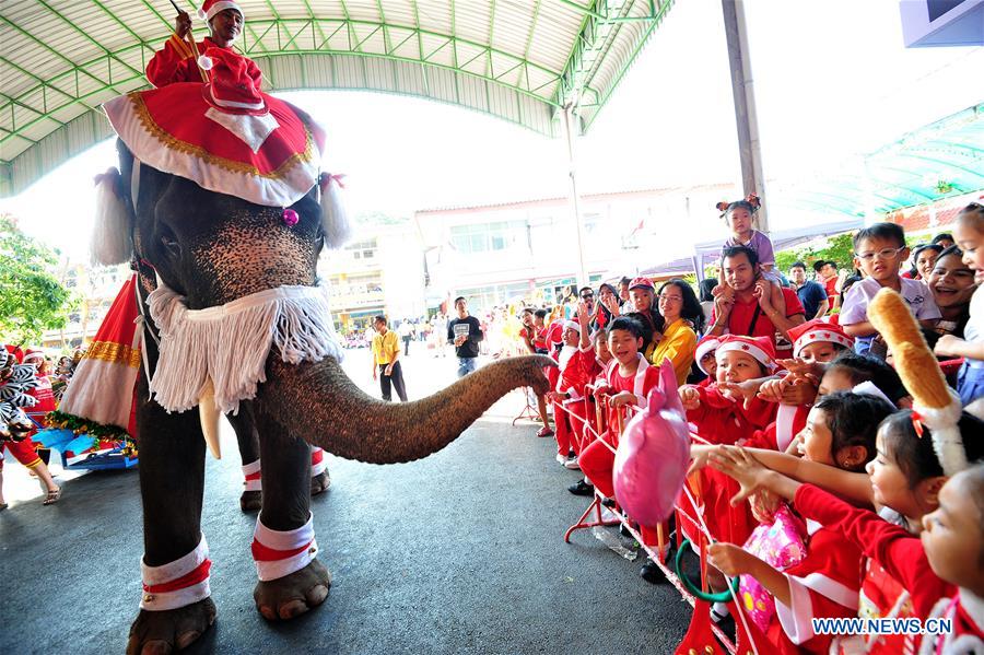 THAILAND-AYUTTHAYA-CHRISTMAS