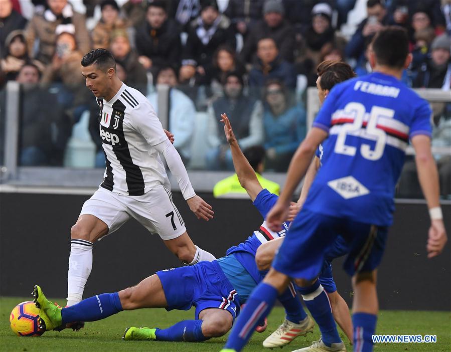 (SP)ITALY-TURIN-SOCCER-SERIE A-JUVENTUS VS SAMPDORIA