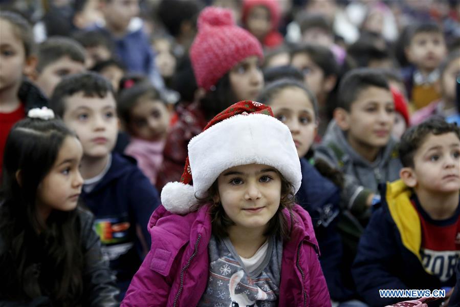 LEBANON-IRAQI REFUGEE CHILDREN-ORTHODOX CHRISTMAS PARTY