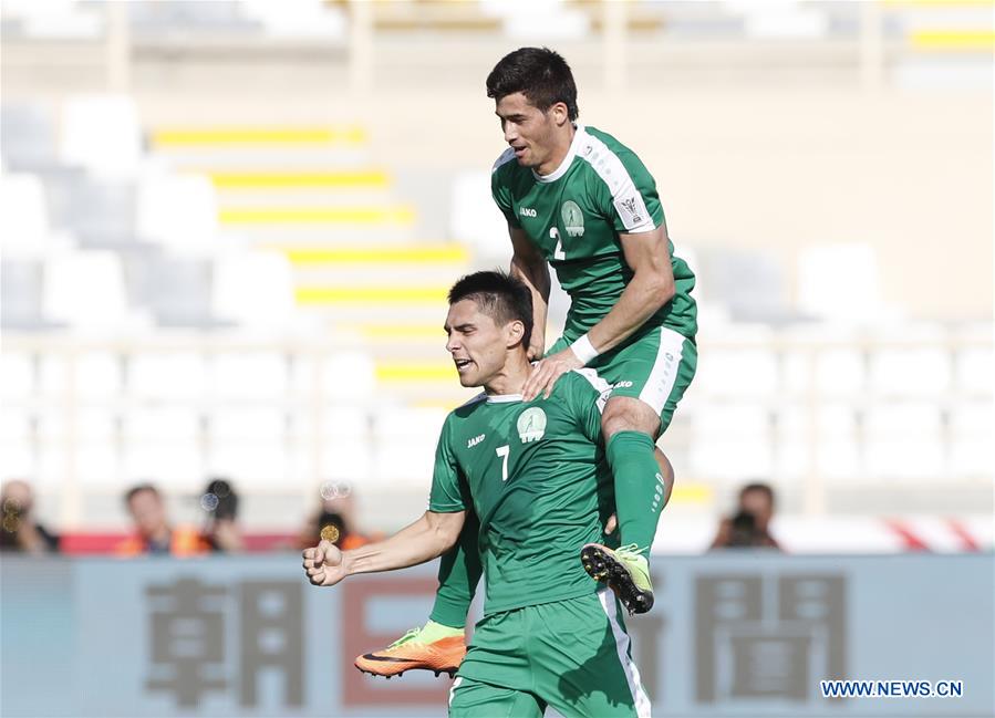 (SP)UAE-ABU DHABI-SOCCER-AFC ASIAN CUP 2019-GROUP F-JPN VS TKM