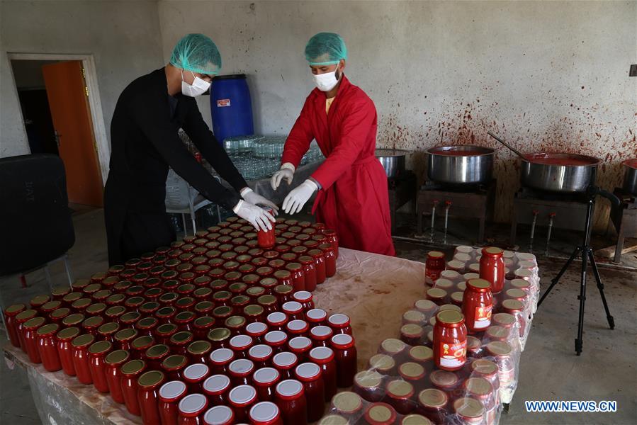 AFGHANISTAN-GHAZNI-TOMATO PASTE PLANT