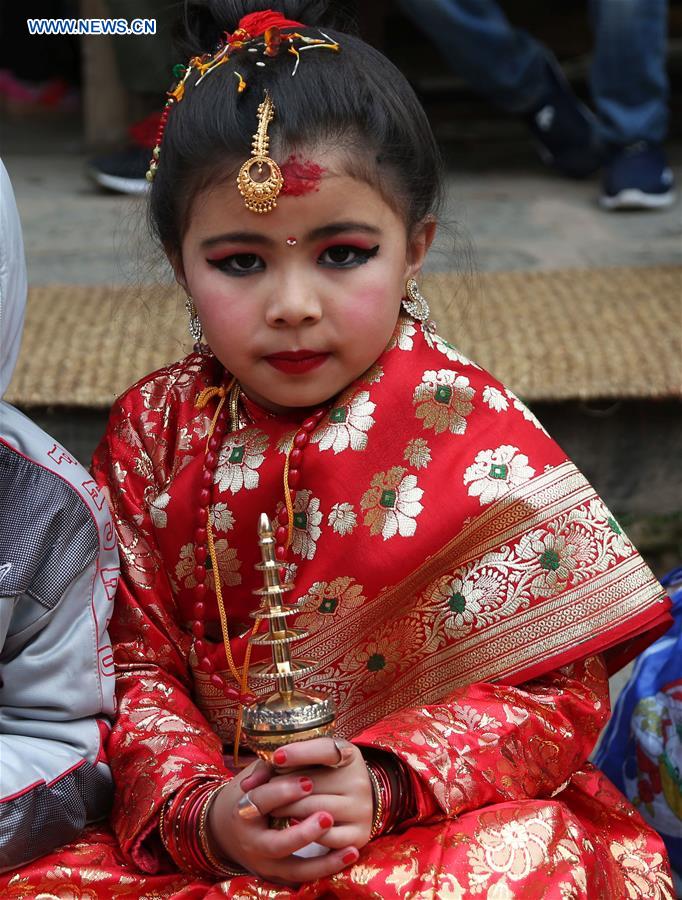 NEPAL-KATHMANDU-CULTURE-BEL BIBAHA CEREMONY