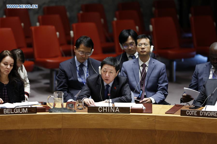 UN-SECURITY COUNCIL-MEETING-SUDAN-SOUTH SUDAN-CHINESE ENVOY