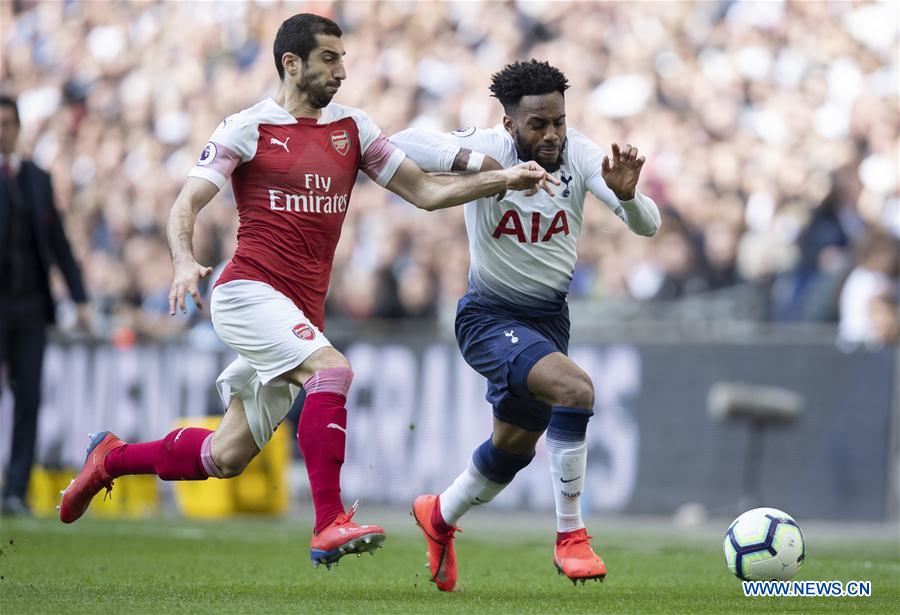 (SP)BRITAIN-LONDON-FOOTBALL-PREMIER LEAGUE-TOT HOTSPUR VS ARSENAL