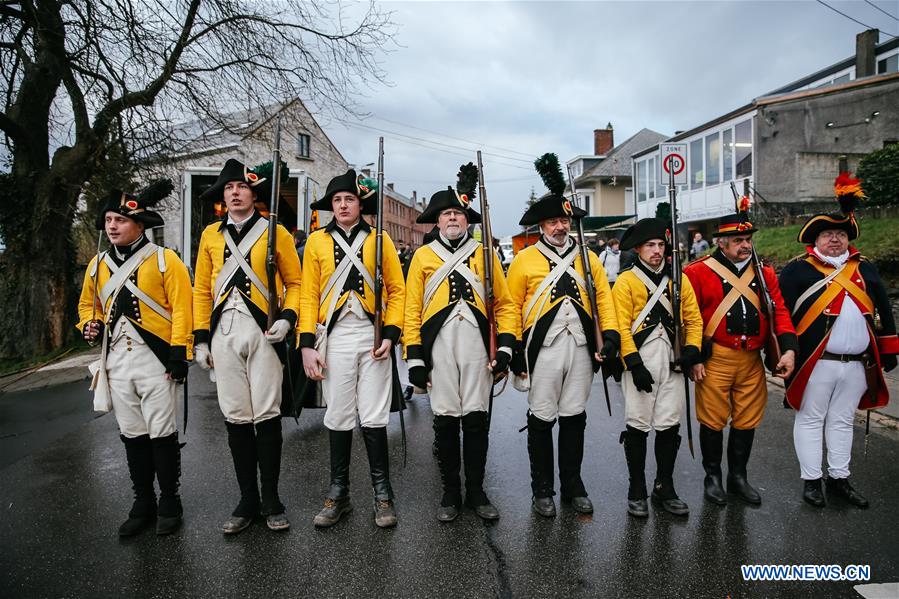 BELGIUM-NAMUR-BOUGE-"GREAT FIRE" CEREMONY