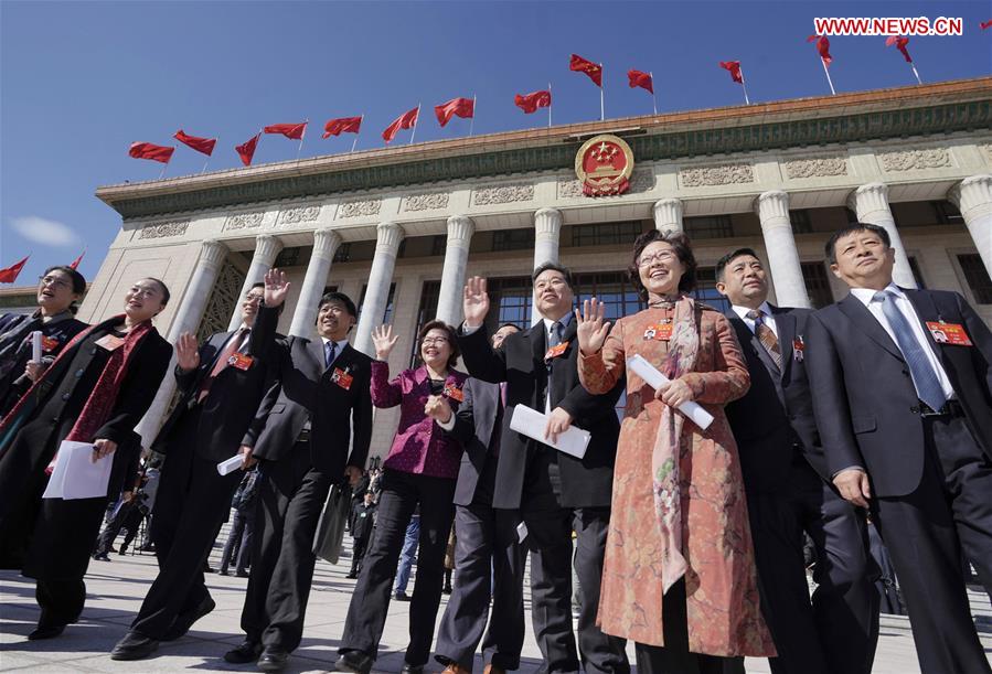 (TWO SESSIONS)CHINA-BEIJING-CPPCC-CLOSING MEETING (CN)