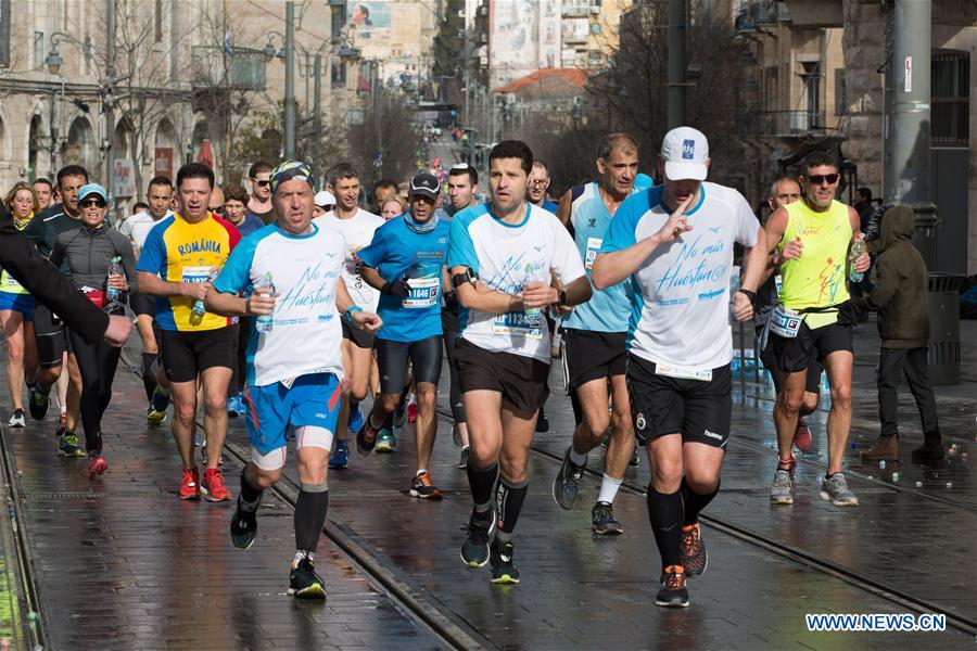 (SP)MIDEAST-JERUSALEM-MARATHON