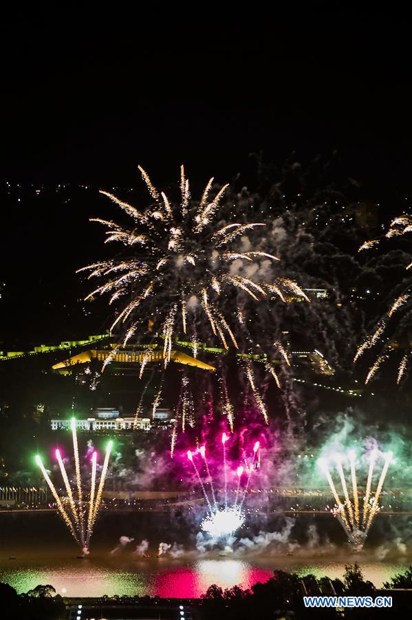 AUSTRALIA-CANBERRA-ENLIGHTEN FESTIVAL