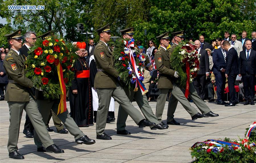 CZECH REPUBLIC-PRAGUE-WWII-ANNIVERSARY-COMMEMORATION