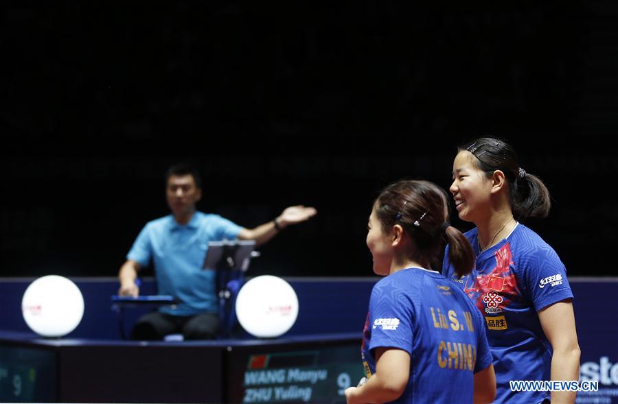 (SP)CHINA-SHENZHEN-TABLE TENNIS-CHINA OPEN-WOMEN'S DOUBLES (CN)