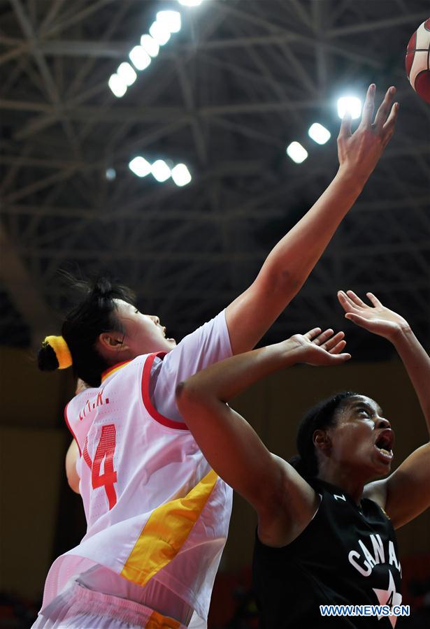 (SP)CHINA-HAIAN-BASKETBALL-INTERNATIONAL WOMEN'S CHALLENGE (CN)