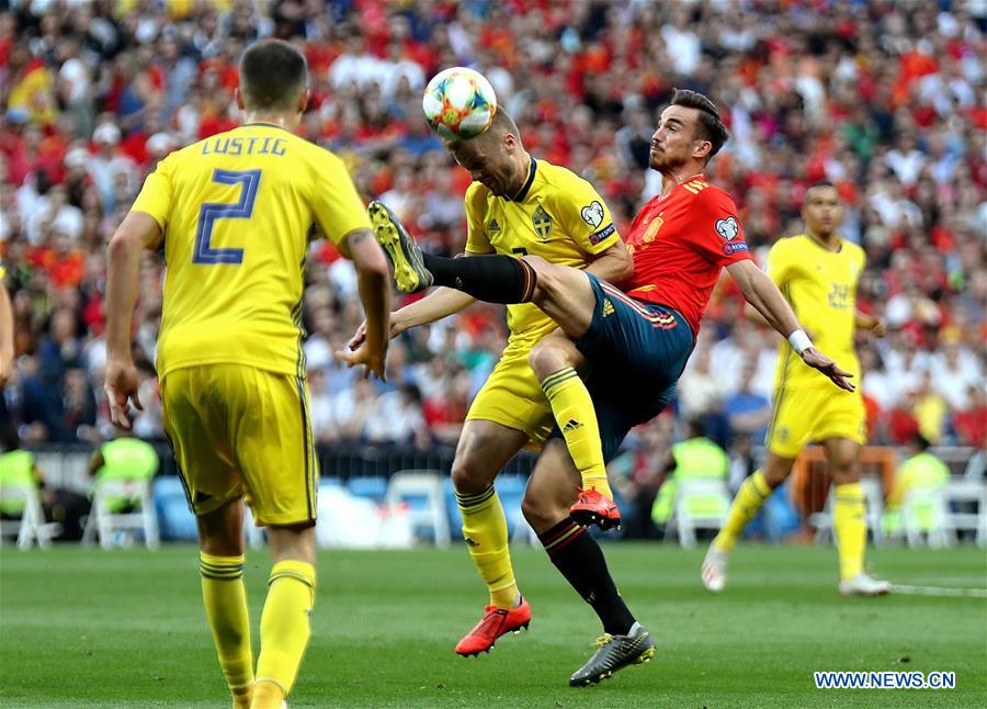 (SP)SPAIN-MADRID-SOCCER-UEFA EURO 2020 QUALIFYING MATCH-ESP VS SWE