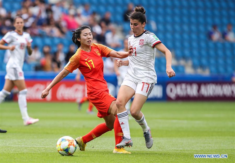 (SP)FRANCE-LE HAVRE-2019 FIFA WOMEN'S WORLD CUP-GROUP B-CHINA-SPAIN