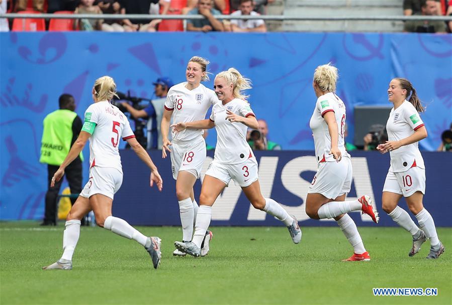 (SP)FRANCE-VALENCIENNES-SOCCER-FIFA WOMEN'S WORLD CUP-ROUND OF 16-ENG VS CMR