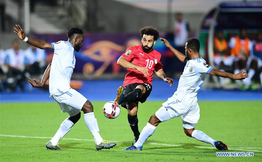 (SP)EGYPT-CAIRO-SOCCER-AFRICA CUP OF NATIONS-EGYPT VS CONGO DR